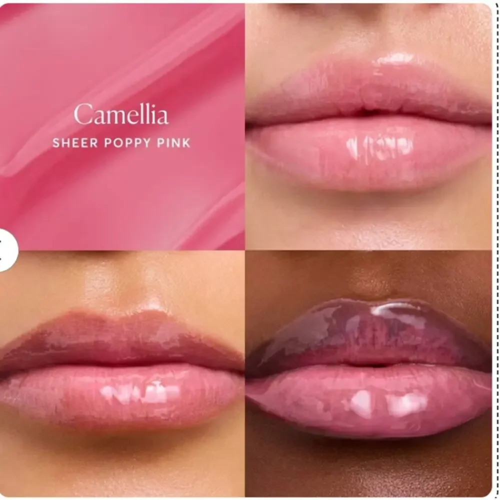 NATURIUM | PHYTO GLOW LIP BALM | SHADE: CAMELLIA - DAMAGED BOX